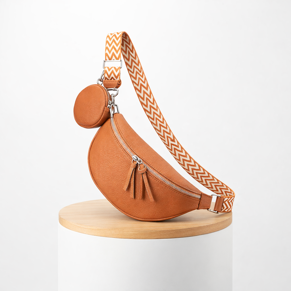 SOLÉNE™ Læder Crossbody Bæltetaske