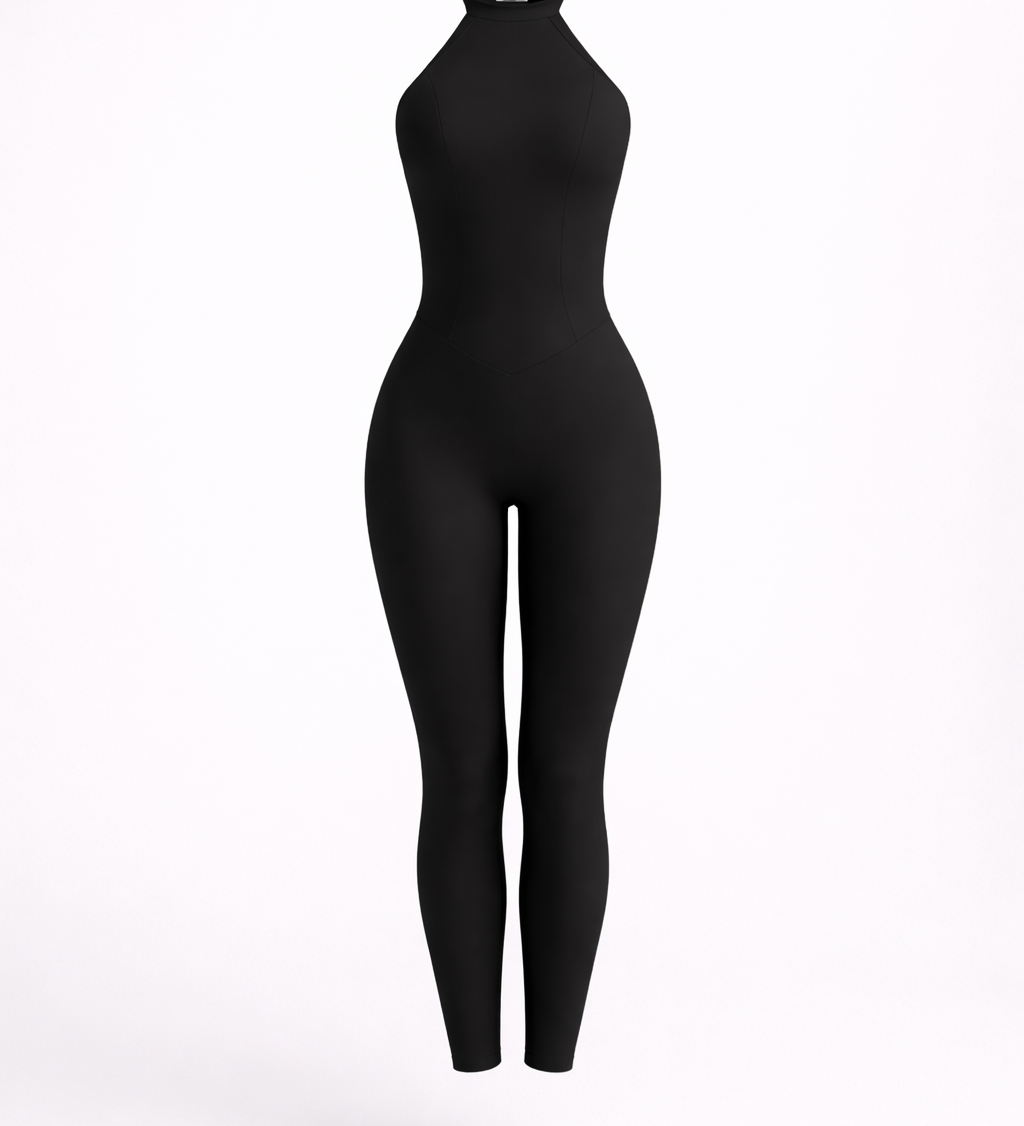 Skønhedsryg Yoga Jumpsuit Kvinders Udendørs Løbe Stram Sport Hurtigtørrende Træningstøj