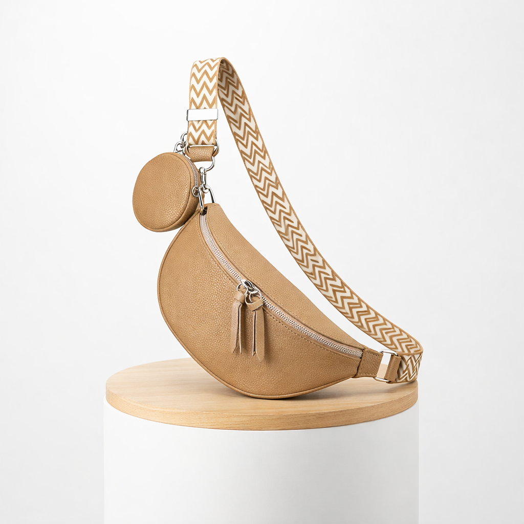 SOLÉNE™ Læder Crossbody Bæltetaske