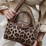 VALÉRIA™ Leopard Mini Crossover-taske
