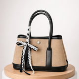 CELINE™ blonde-detaljeret taske med tophåndtag