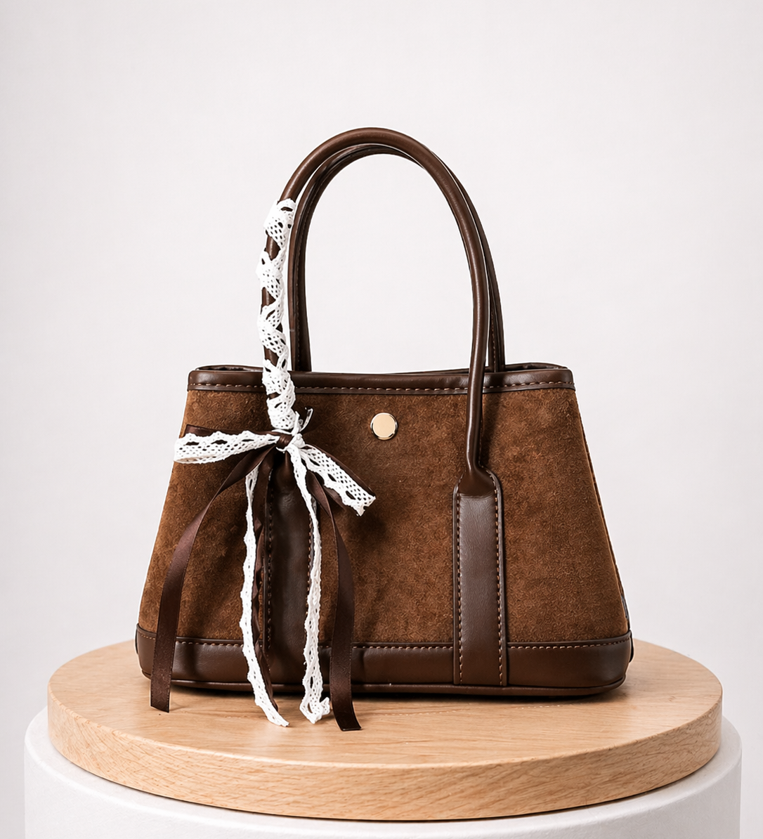 CELINE™ blonde-detaljeret taske med tophåndtag