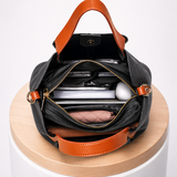 VALENZA™ Kontrastlæder-shopper