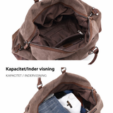NOMAD™ Lærred & Læder Rejsetaske