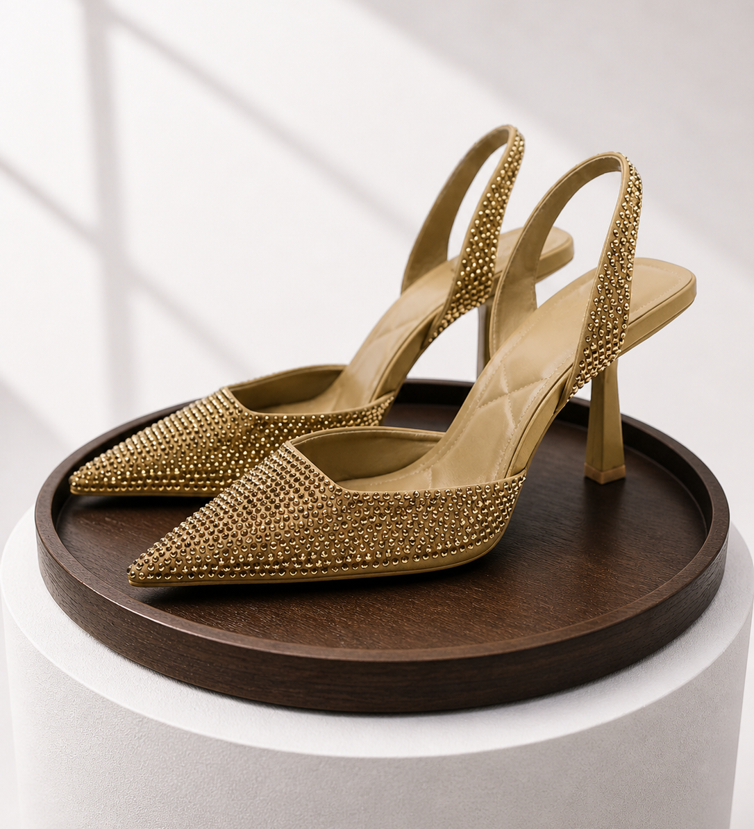 ÉCLAT™ Krystal Slingback-Stiletter