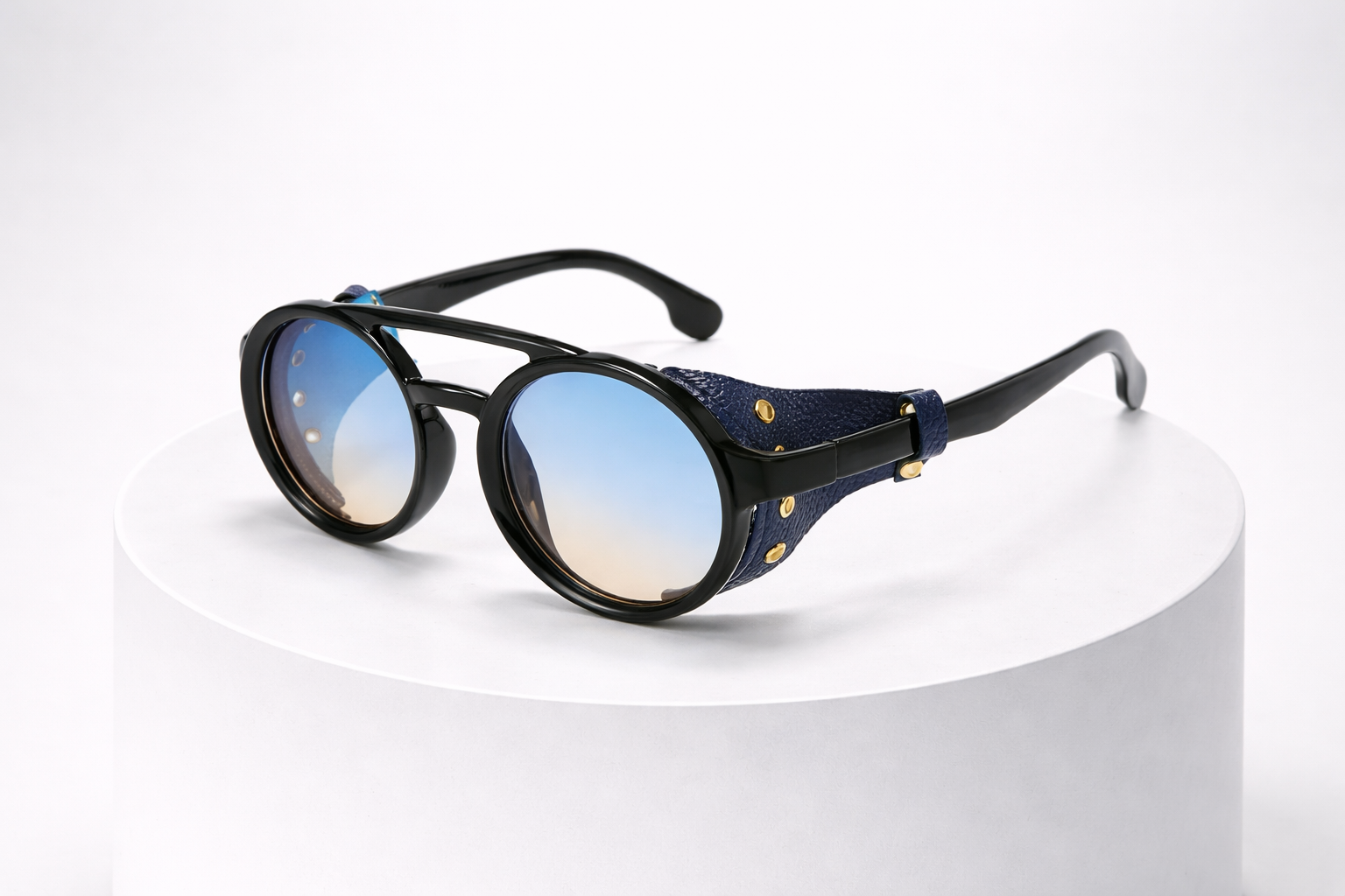 LUMEN™ Retro Runde Solbriller