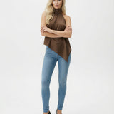 VEIL™ Rygløs Halterneck-top