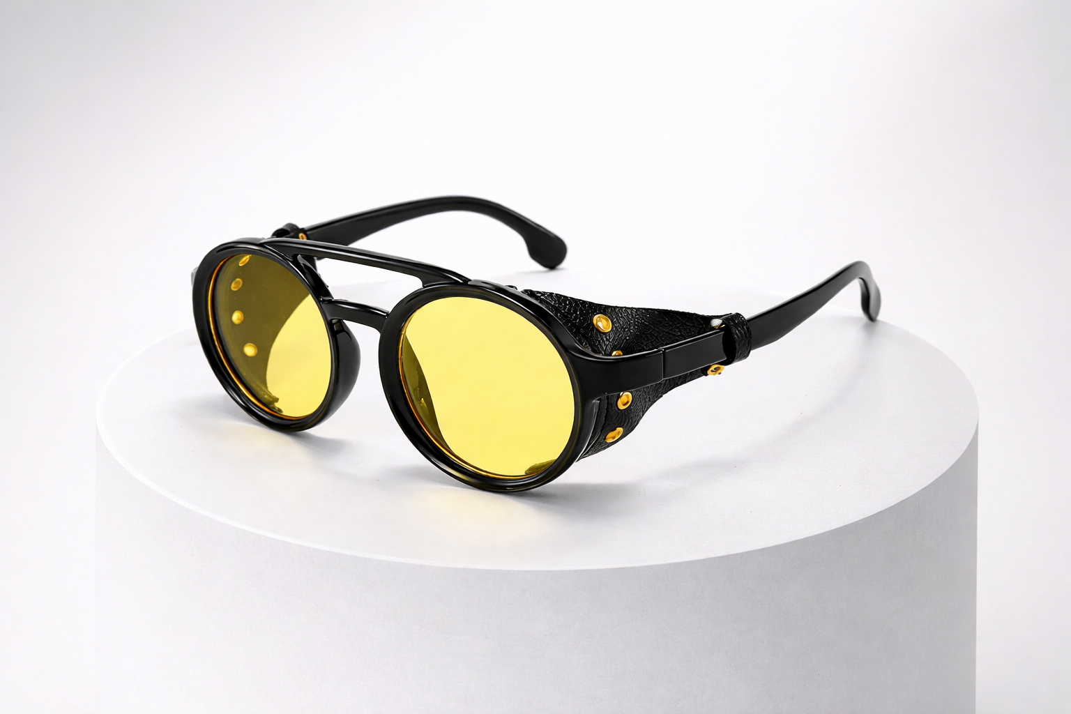 LUMEN™ Retro Runde Solbriller