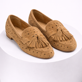 HERITAGE™ Ruskindloafers med kvast