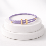 VELA™ Flettet Læderarmbånd
